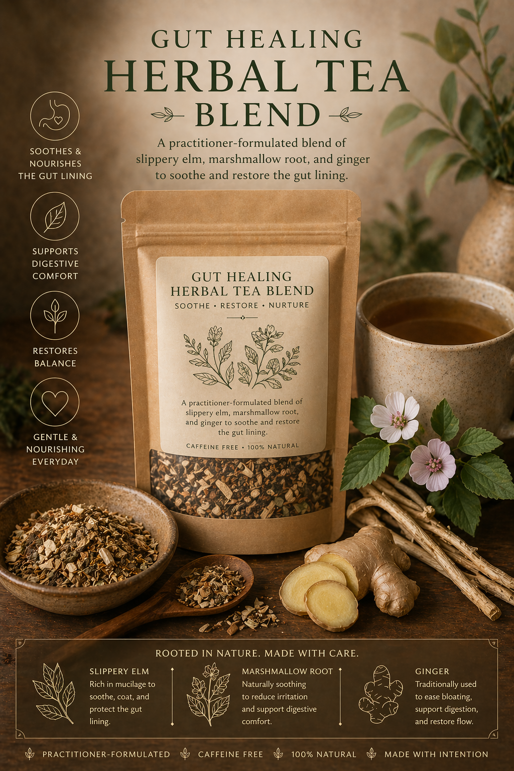 Gut Healing Herbal Tea Blend