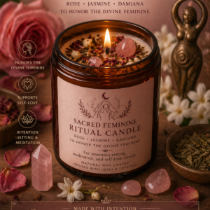 Sacred Feminine Ritual Candle