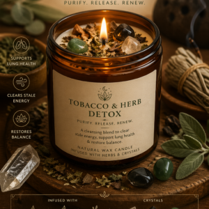 Tobacco & Herb Clearing Candle